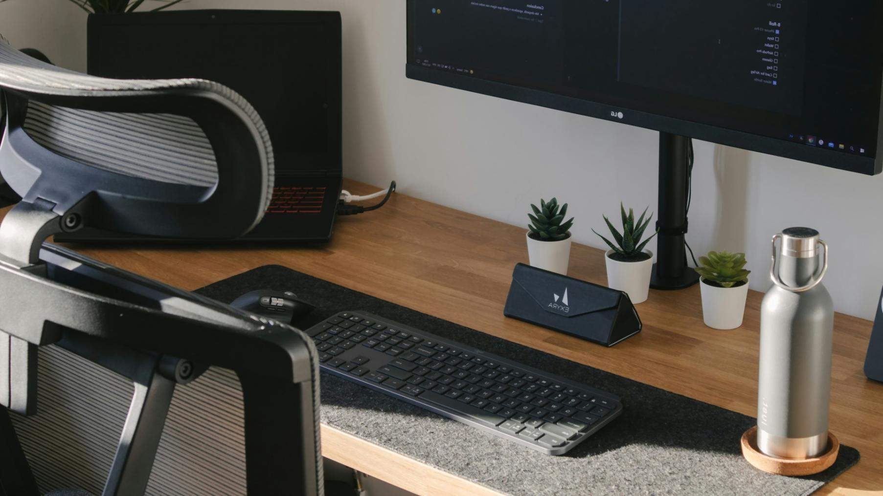 Espacio de trabajo con análisis financieros